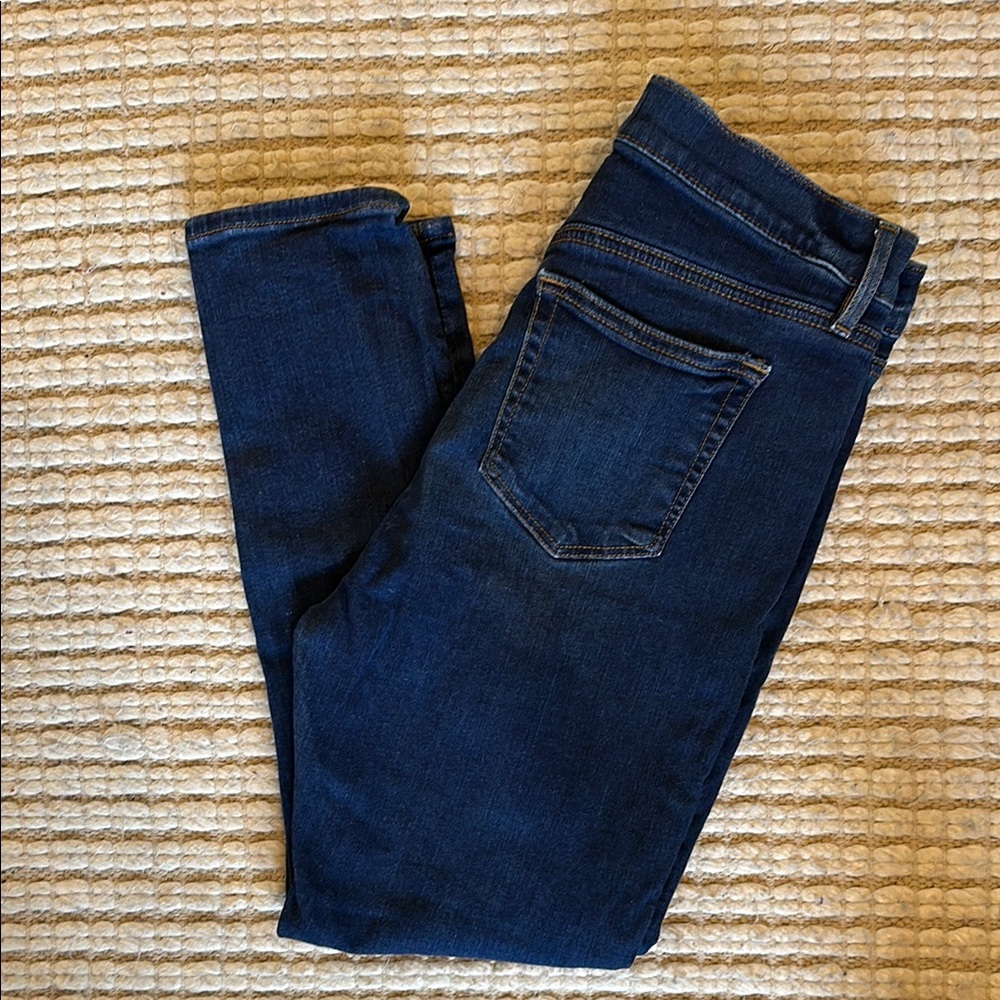 LOFT The Skinny high rise dark wash | 10P - Picture 4 of 4